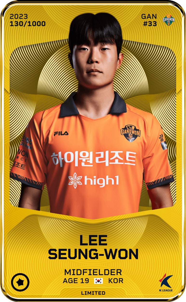 Lee Seung-Won 2023-24 • Limited 130/1000