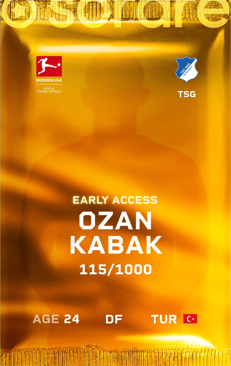 Ozan Kabak 2024-25 • Limited 115/1000