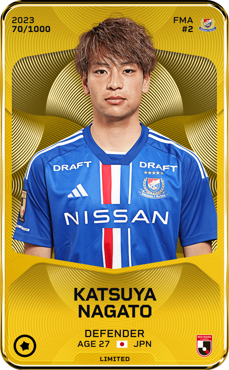 Katsuya Nagato 2023-24 • Limited 70/1000