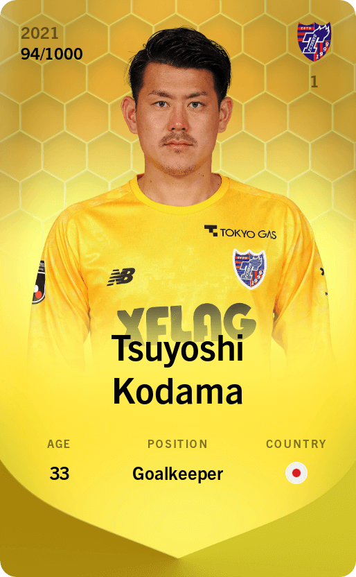 Tsuyoshi Kodama 2021-22 • Limited 94/1000