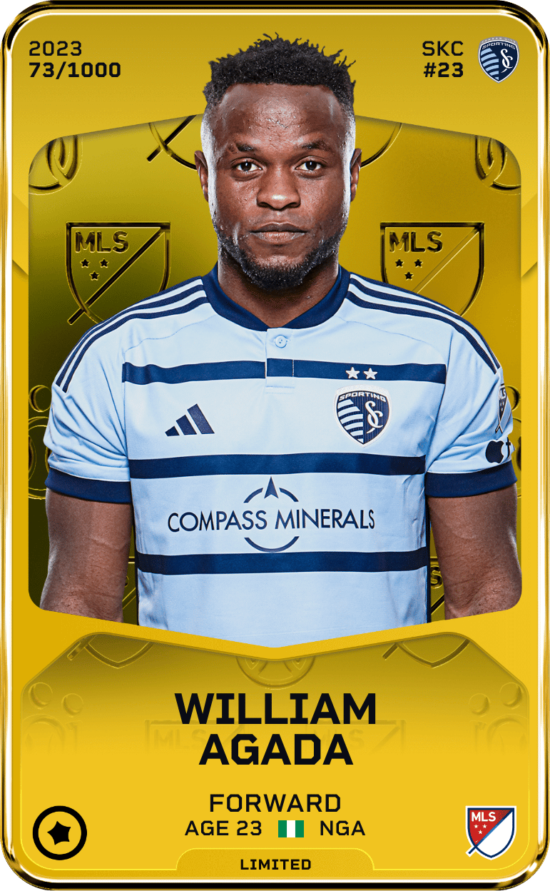William Agada 2023-24 • Limited 73/1000
