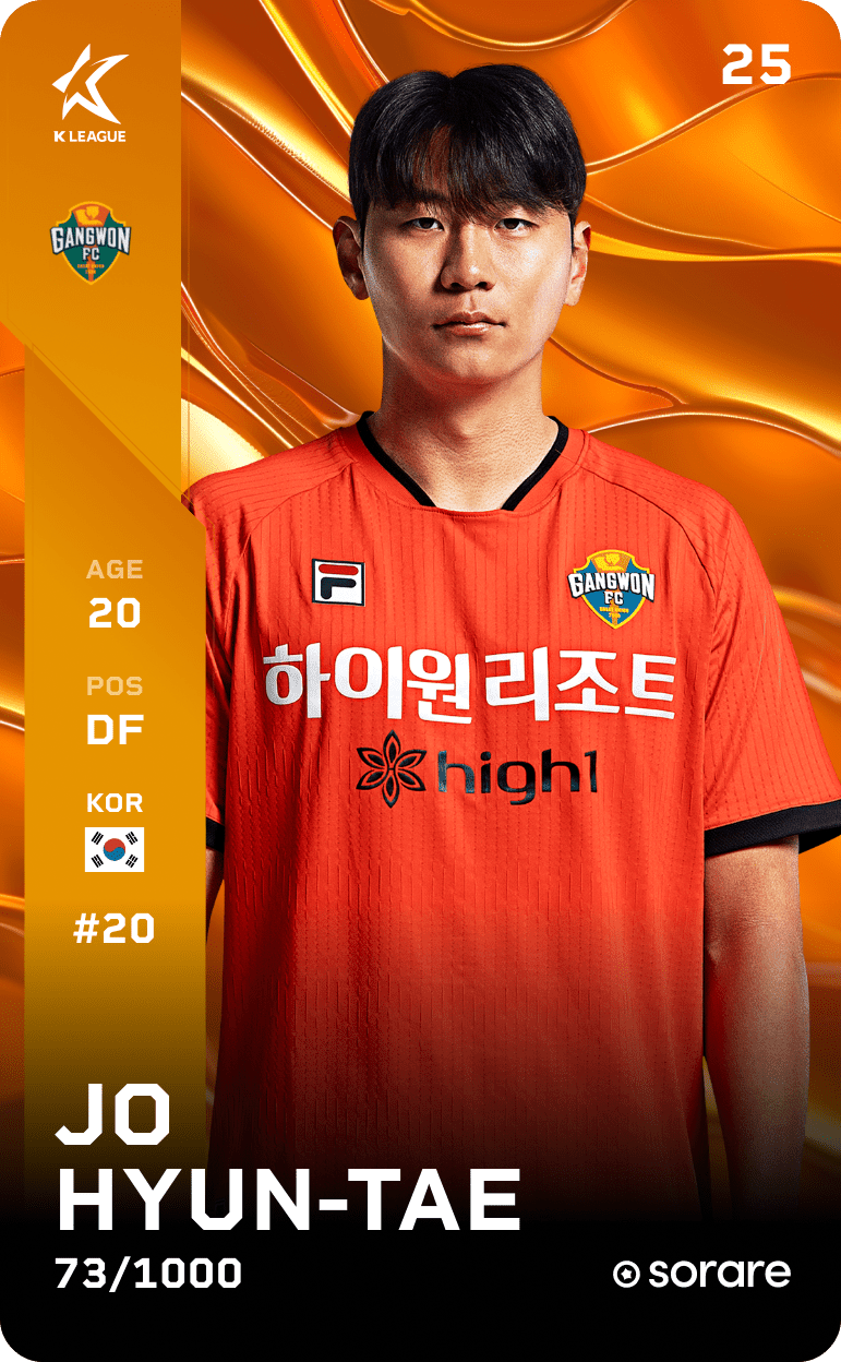 Jo Hyun-Tae 2025-26 • Limited 73/1000