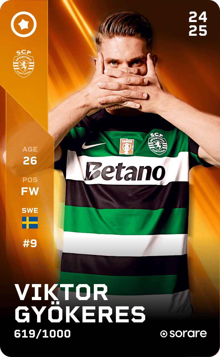 Viktor Gyökeres 2024-25 • Limited 619/1000