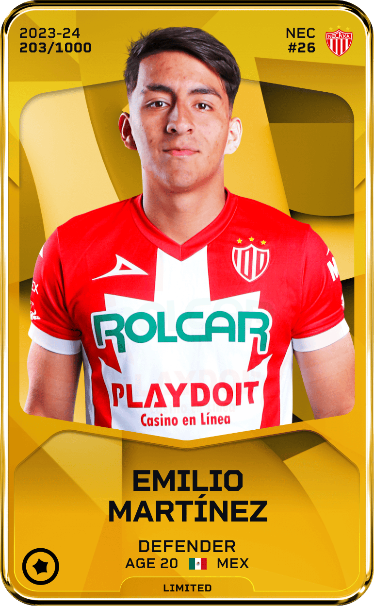 Emilio Martínez 2023-24 • Limited 203/1000