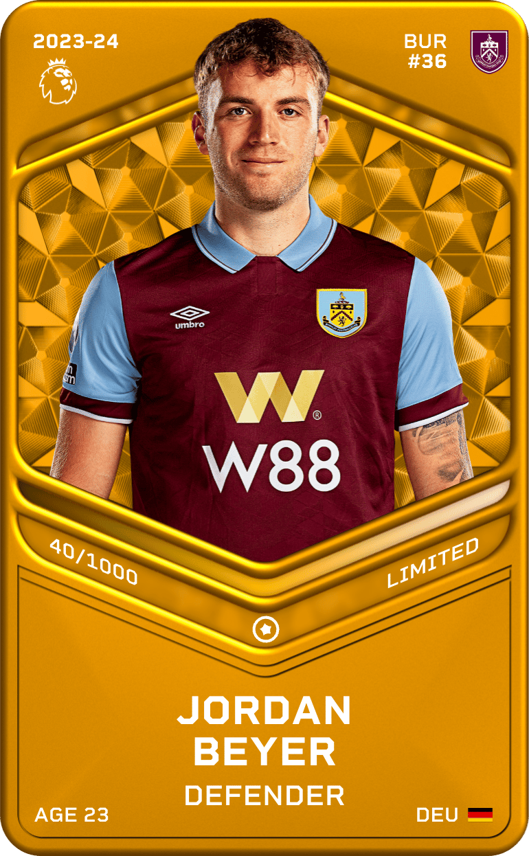 Jordan Beyer 2023-24 • Limited 40/1000