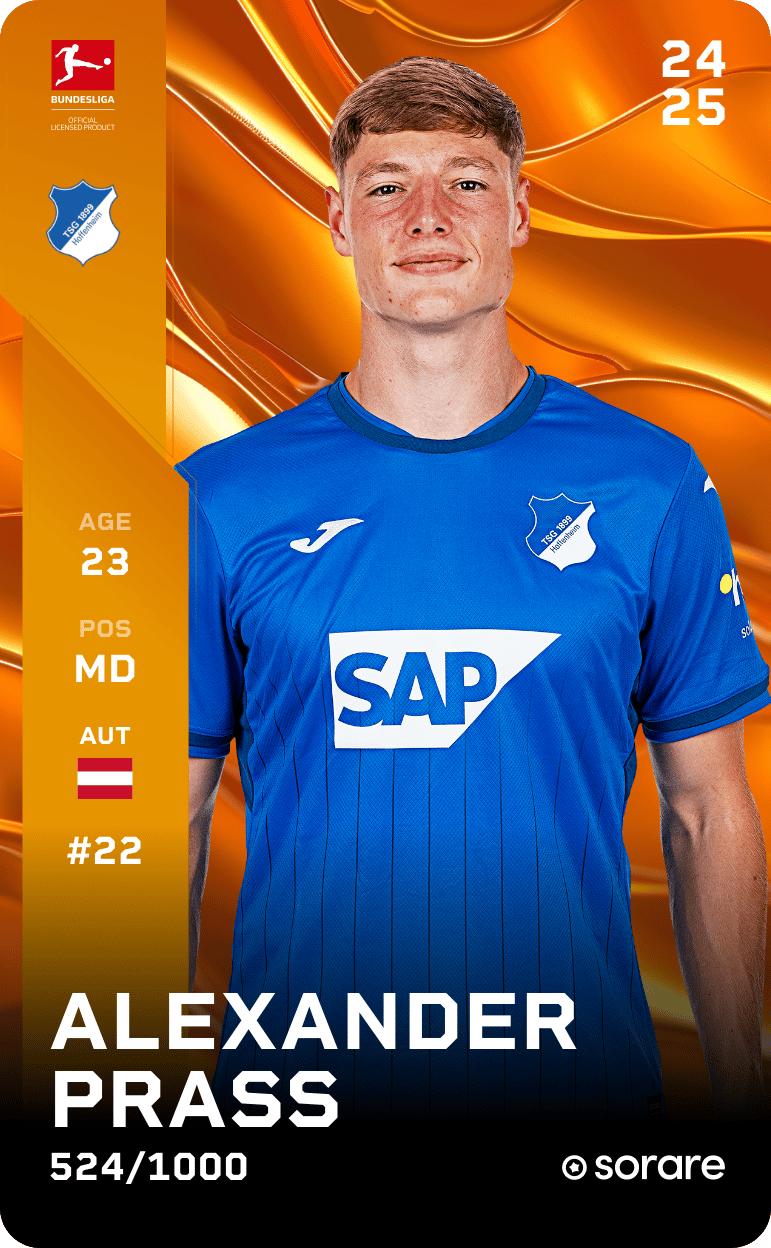 Alexander Prass 2024-25 • Limited 524/1000