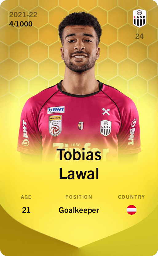 Tobias Lawal 2021-22 • Limited 4/1000
