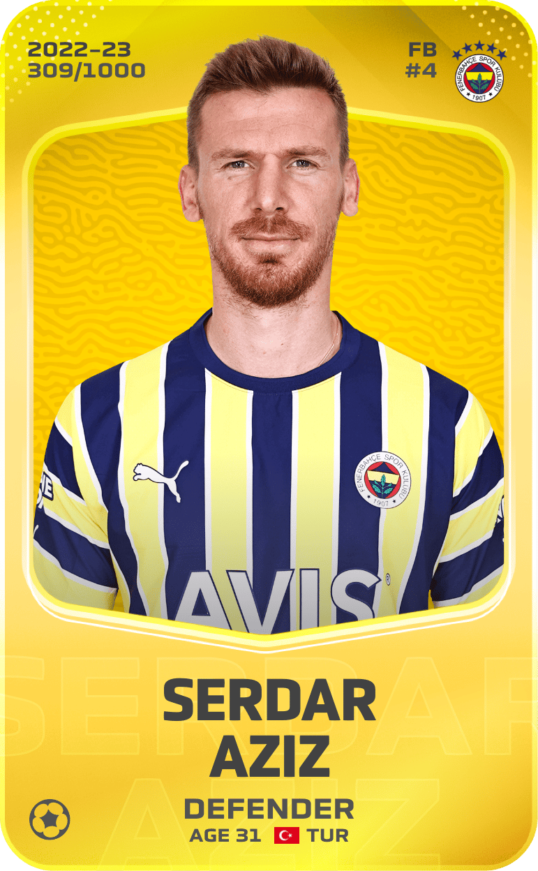 Serdar Aziz 2022-23 • Limited 309/1000