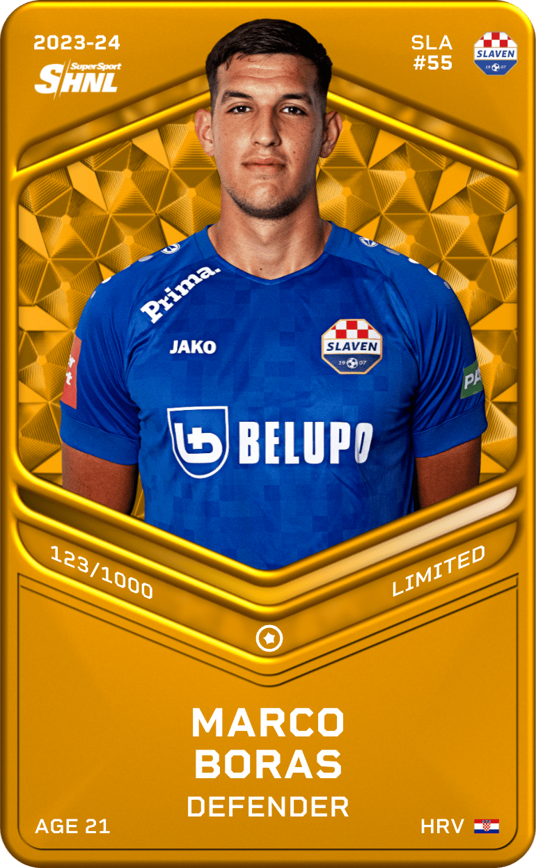 Marco Boras 2023-24 • Limited 123/1000