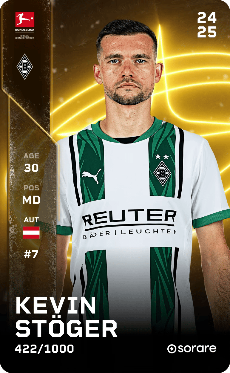 Kevin Stöger 2024-25 • Limited 422/1000