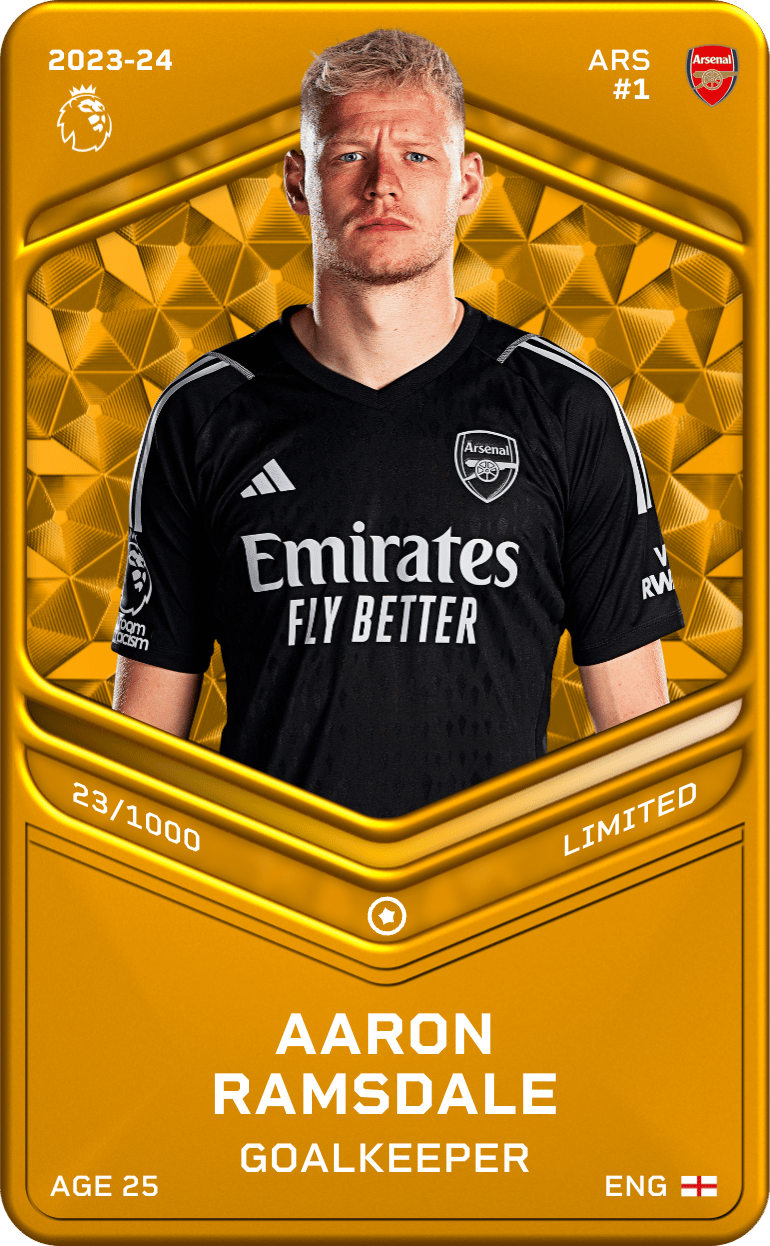 Aaron Ramsdale 2023-24 • Limited 23/1000