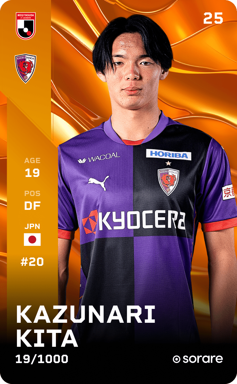 Kazunari Kita 2025-26 • Limited 19/1000