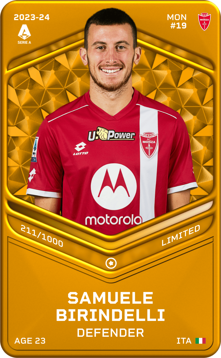 Samuele Birindelli 2023-24 • Limited 211/1000