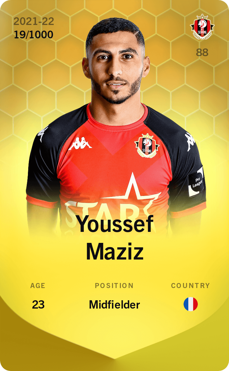 Youssef Maziz 2021-22 • Limited 19/1000