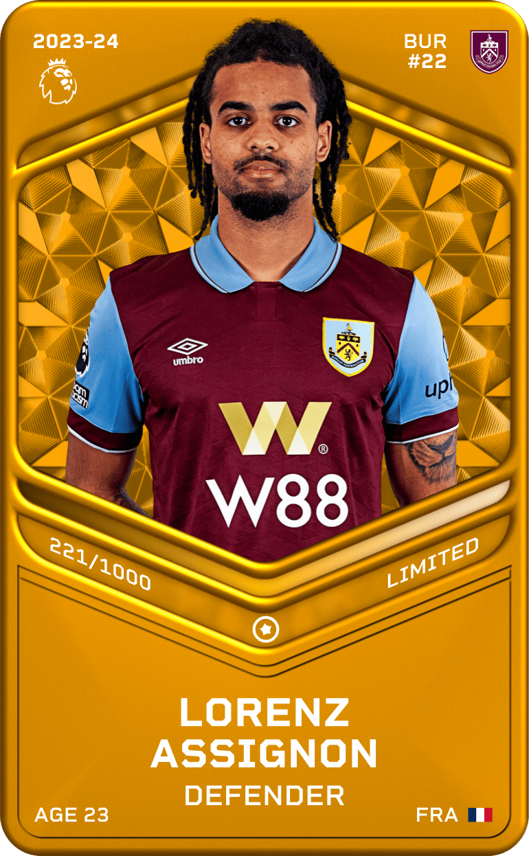 Lorenz Assignon 2023-24 • Limited 221/1000