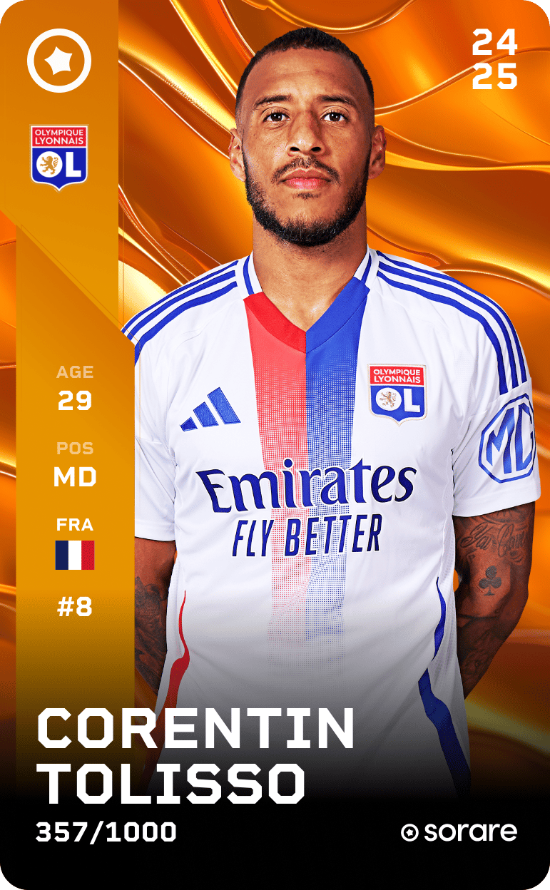 Corentin Tolisso 2024-25 • Limited 357/1000