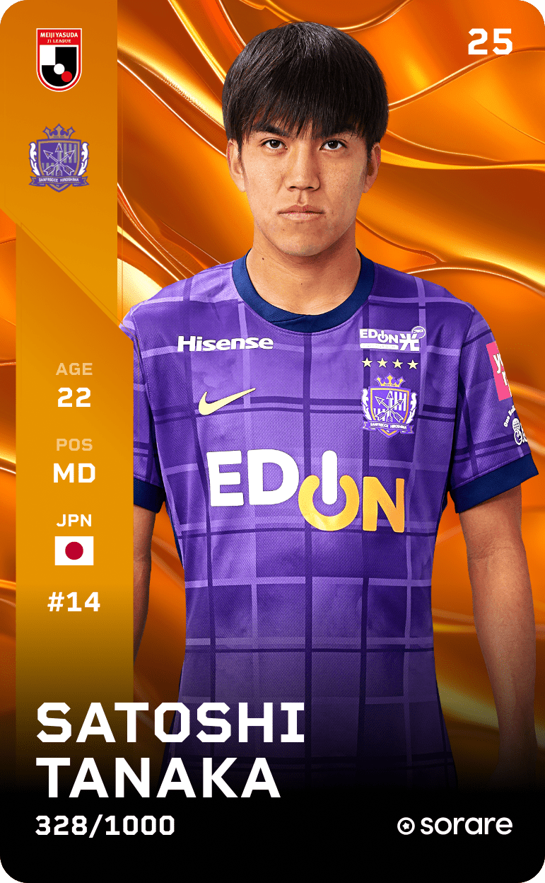 Satoshi Tanaka 2025-26 • Limited 328/1000
