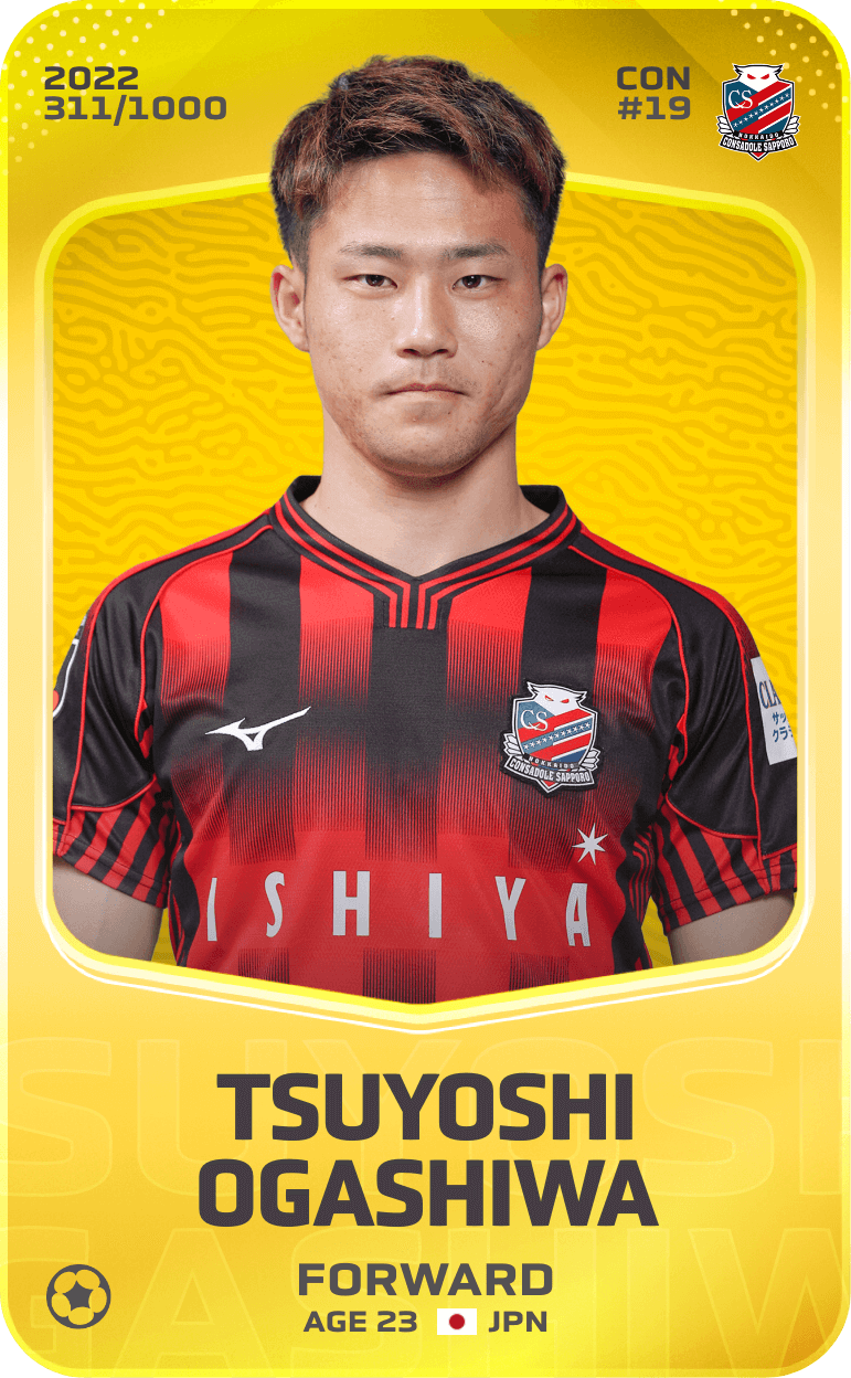 Tsuyoshi Ogashiwa 2022-23 • Limited 311/1000