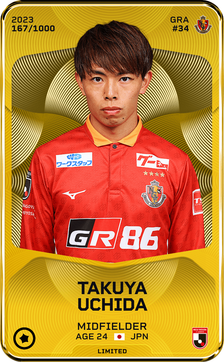 Takuya Uchida 2023-24 • Limited 167/1000