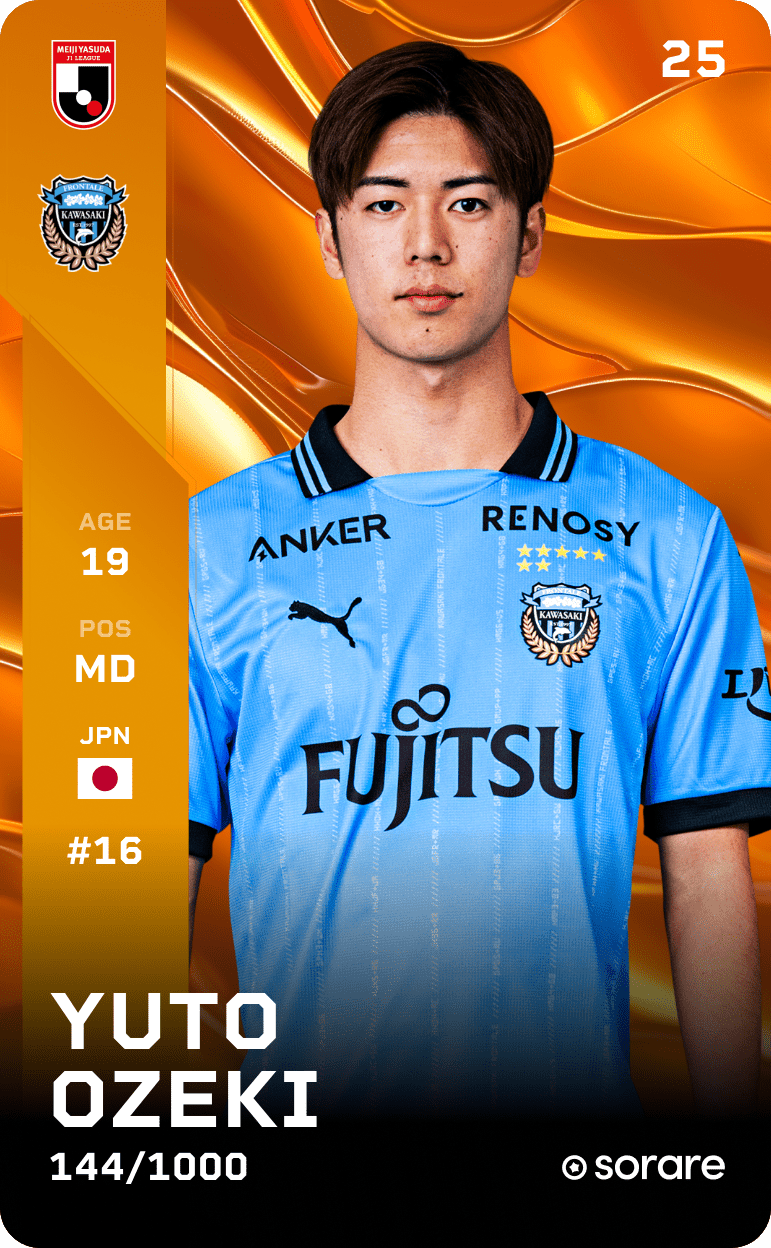 Yuto Ozeki 2025-26 • Limited 144/1000