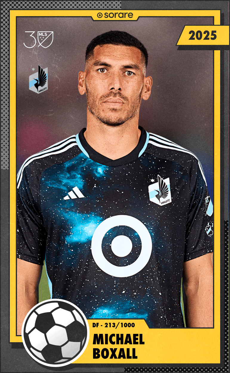Michael Boxall 2025-26 • Limited 213/1000
