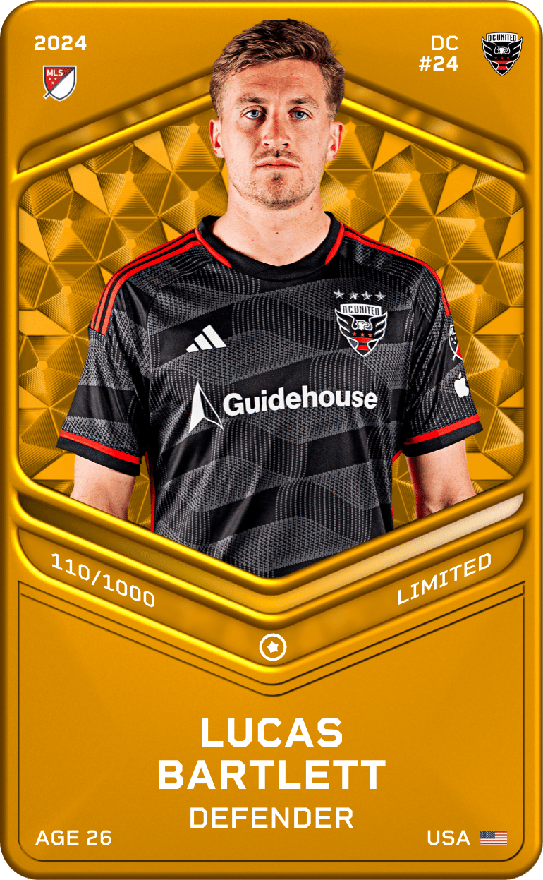 Lucas Bartlett 2024-25 • Limited 110/1000