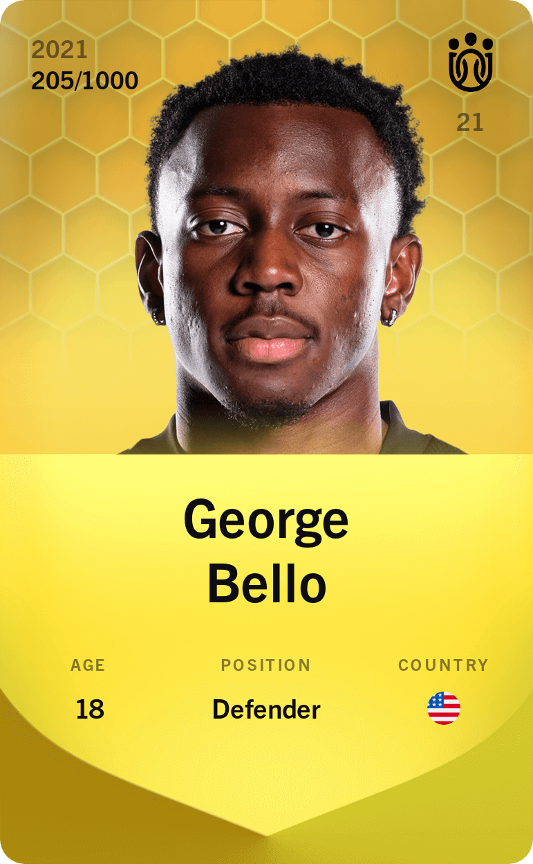 George Bello 2021-22 • Limited 205/1000