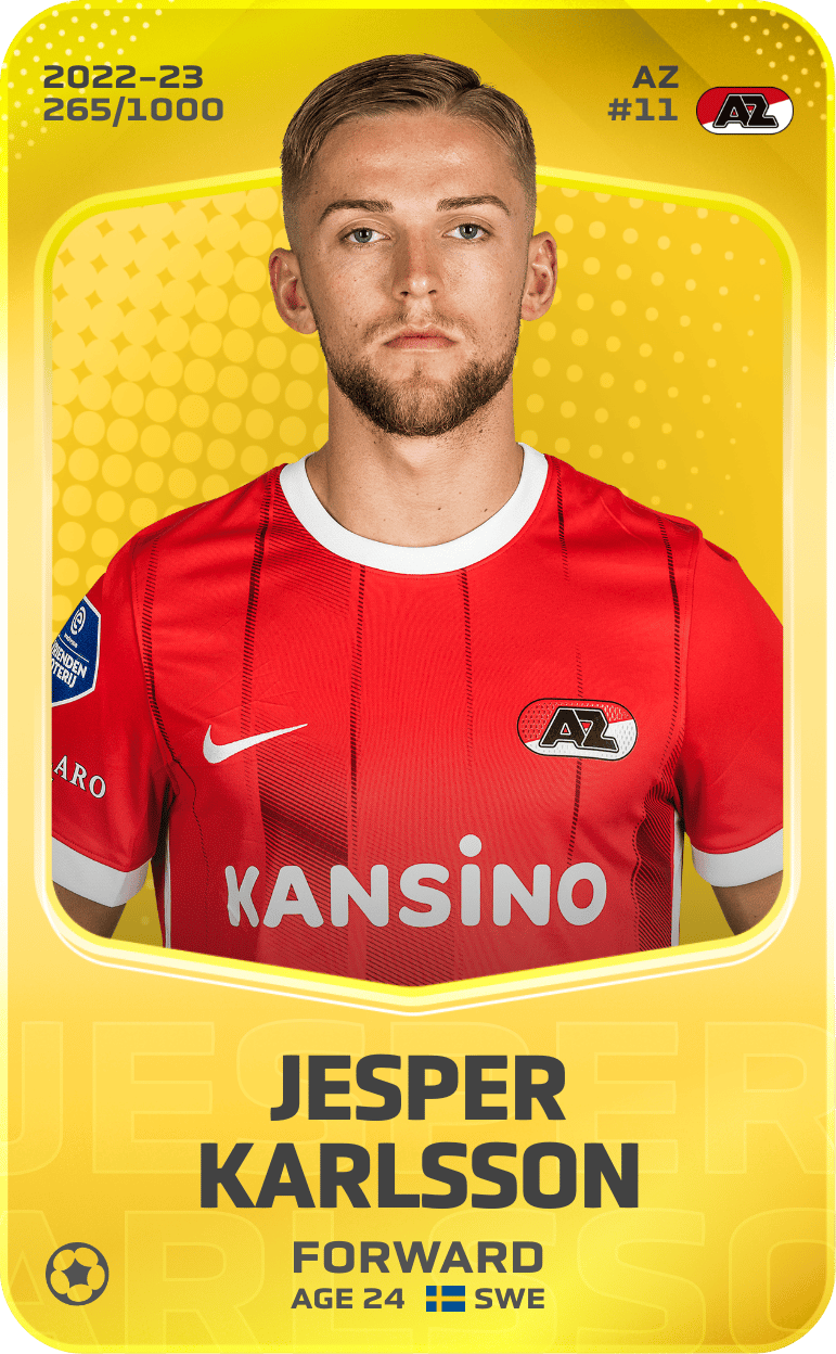 Jesper Karlsson 2022-23 • Limited 265/1000