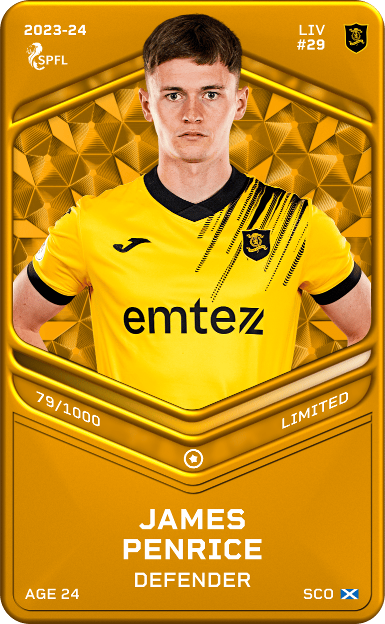 James Penrice 2023-24 • Limited 79/1000