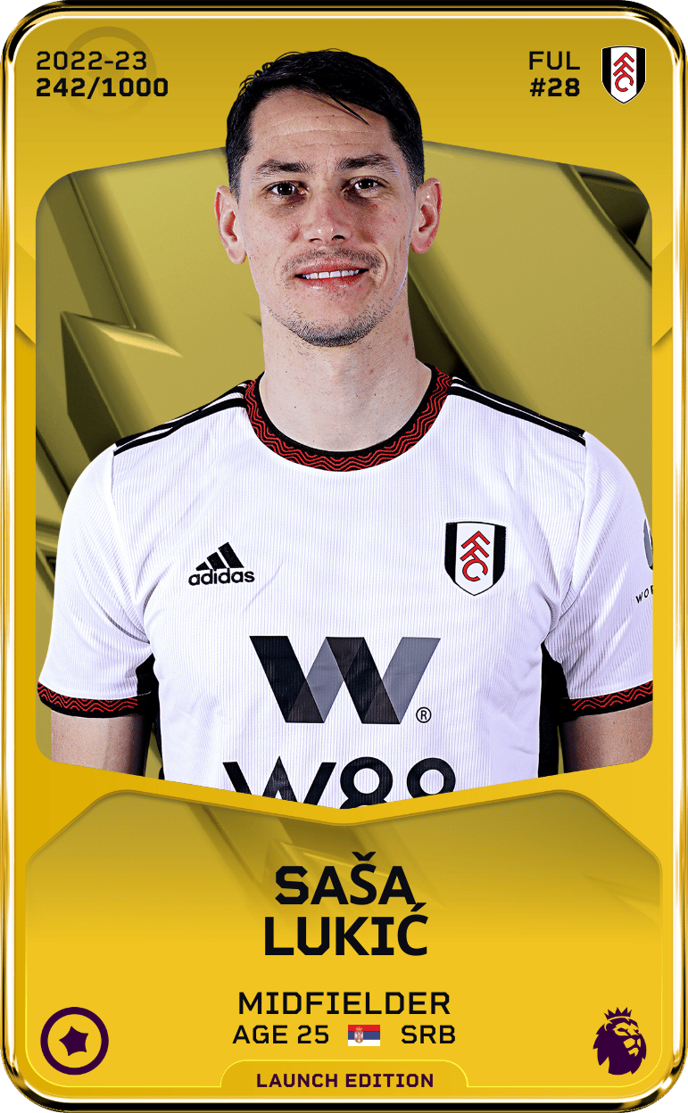 Saša Lukić 2022-23 • Limited 242/1000