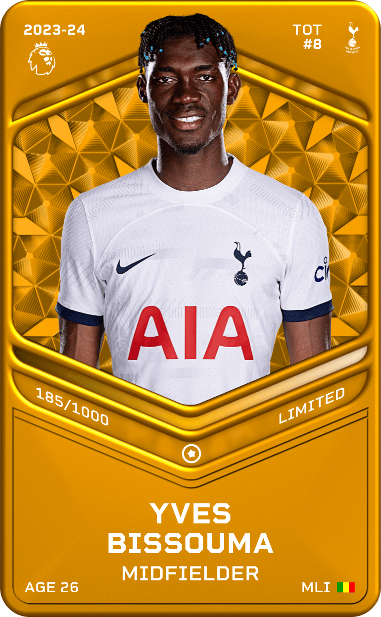 Yves Bissouma 2023-24 • Limited 185/1000