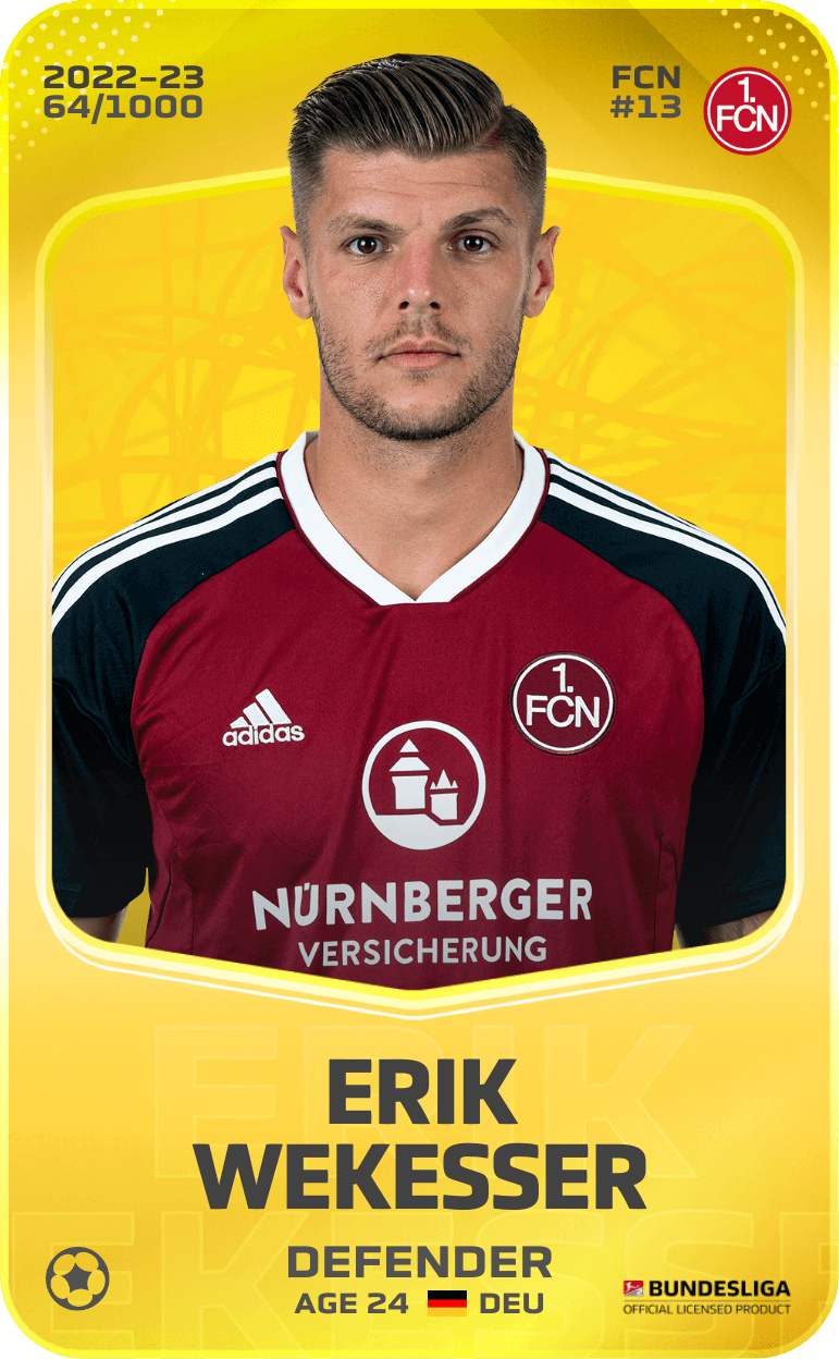 Erik Wekesser 2022-23 • Limited 64/1000