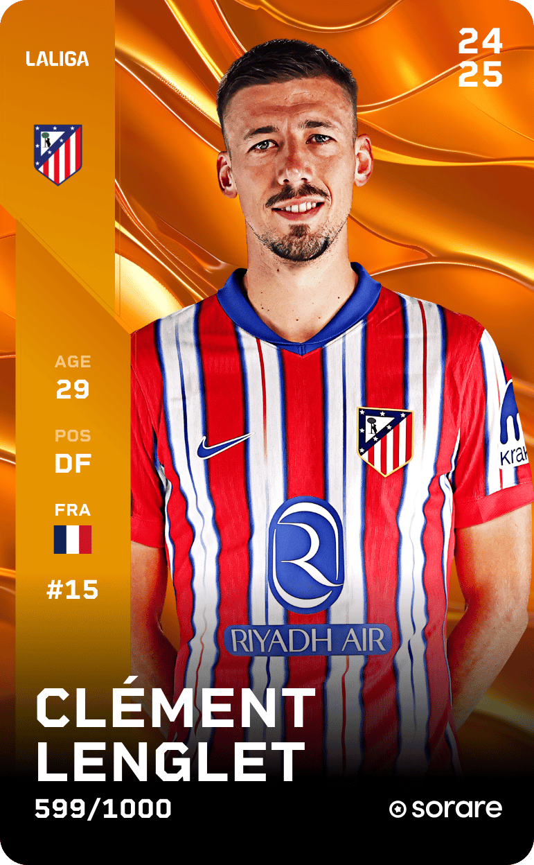 Clément Lenglet 2024-25 • Limited 599/1000