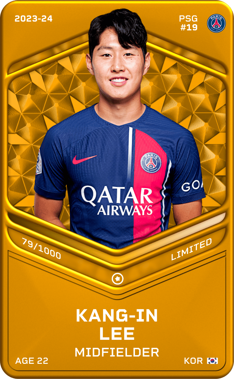 Kang-In Lee 2023-24 • Limited 79/1000