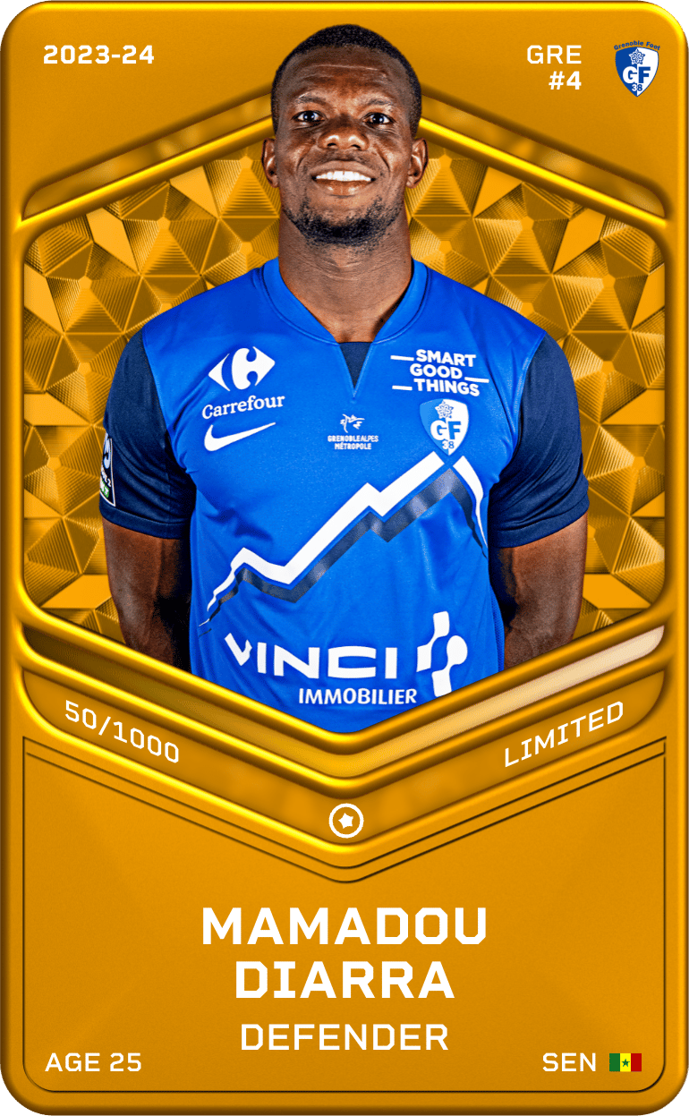 Mamadou Diarra 2023-24 • Limited 50/1000