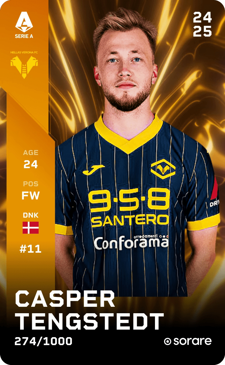 Casper Tengstedt 2024-25 • Limited 274/1000