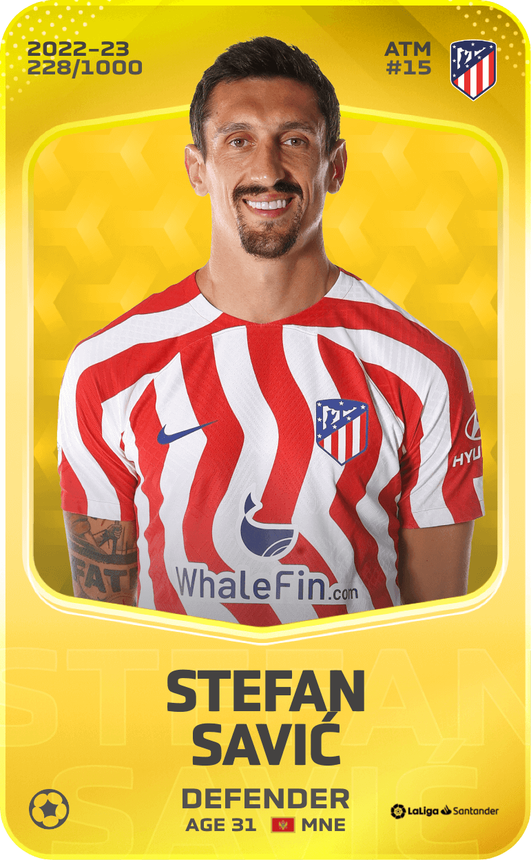 Stefan Savić 2022-23 • Limited 228/1000