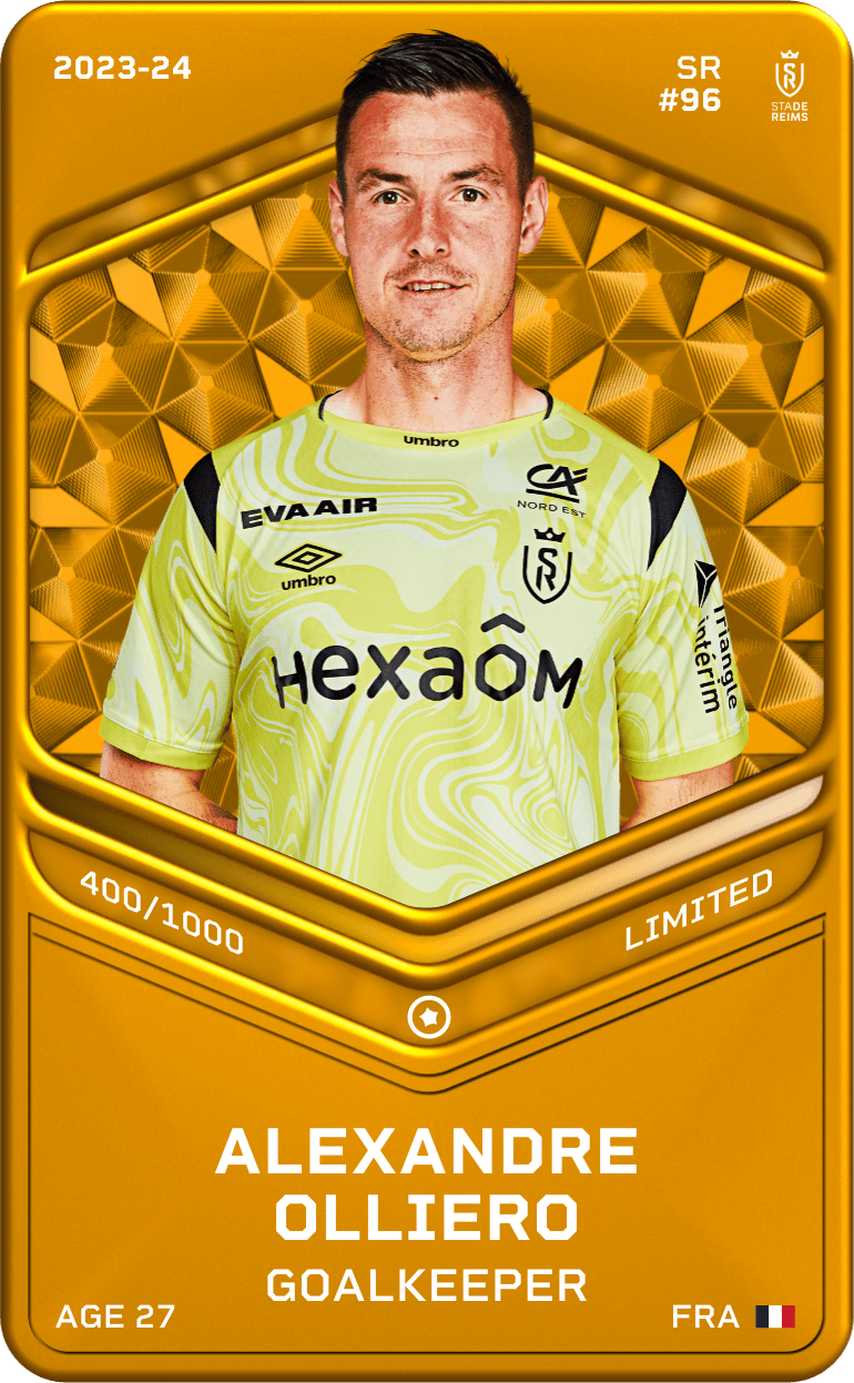 Alexandre Olliero 2023-24 • Limited 400/1000
