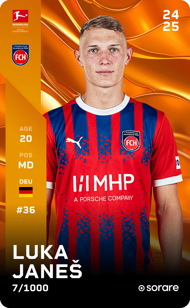 Luka Janeš 2024-25 • Limited 7/1000