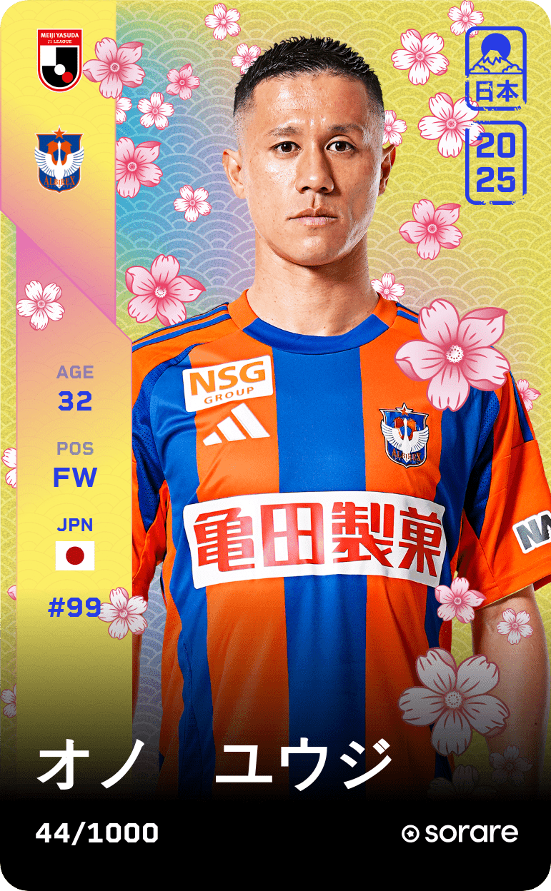 Yuji Ono 2025-26 • Limited 44/1000