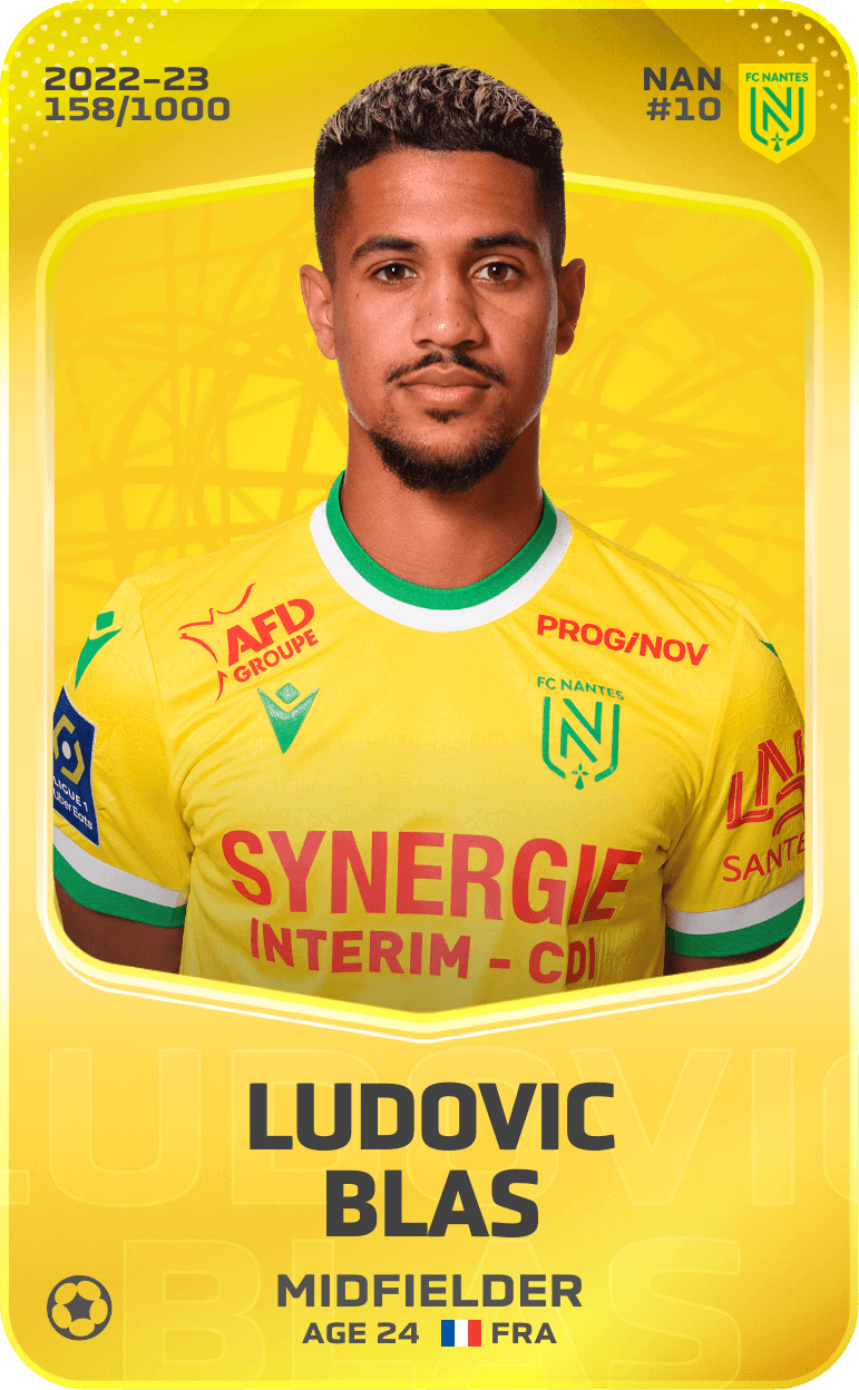 Ludovic Blas 2022-23 • Limited 158/1000