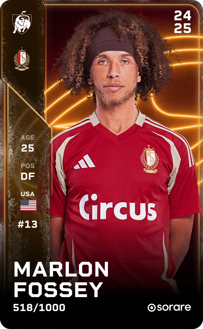 Marlon Fossey 2024-25 • Limited 518/1000