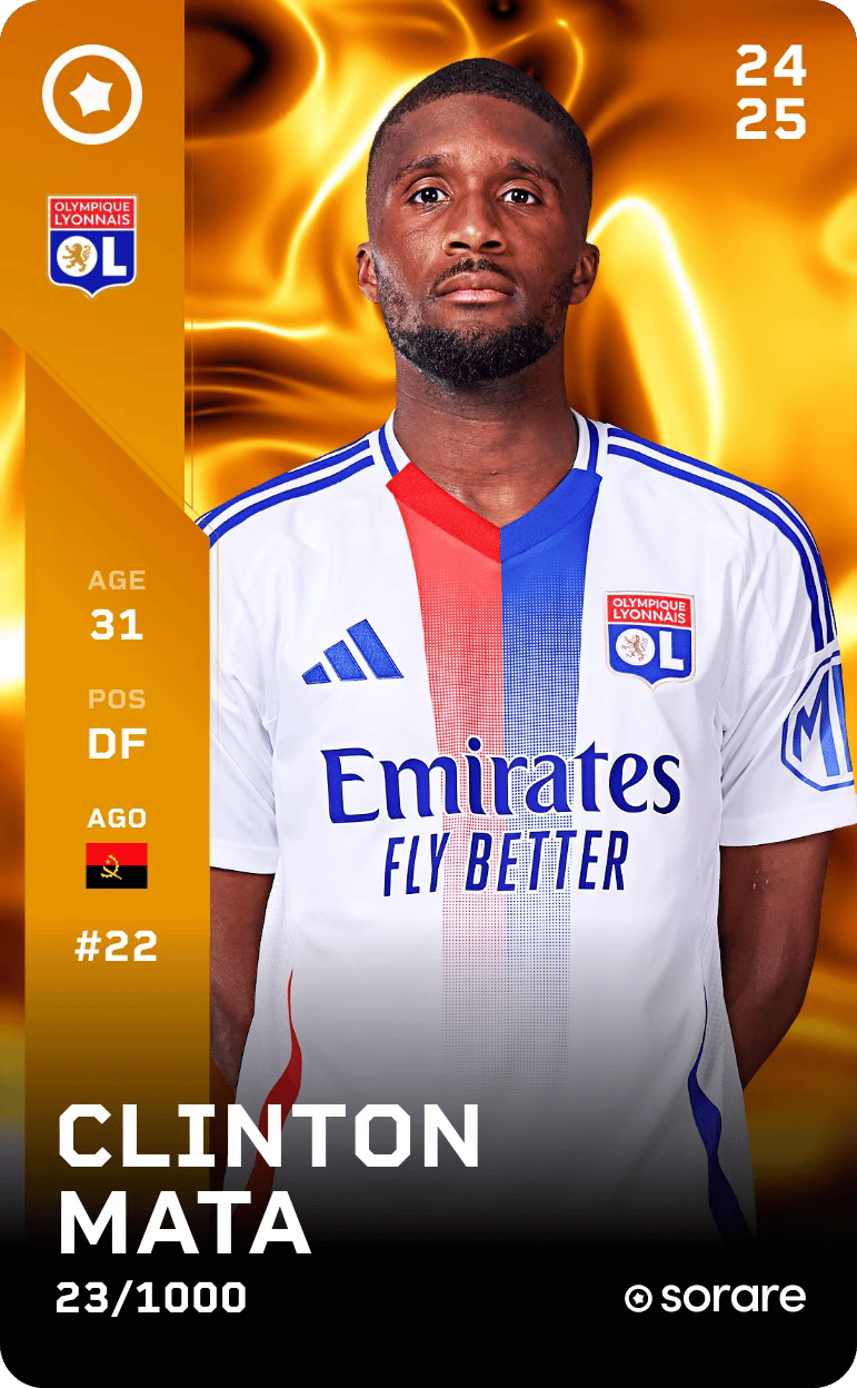 Clinton Mata 2024-25 • Limited 23/1000