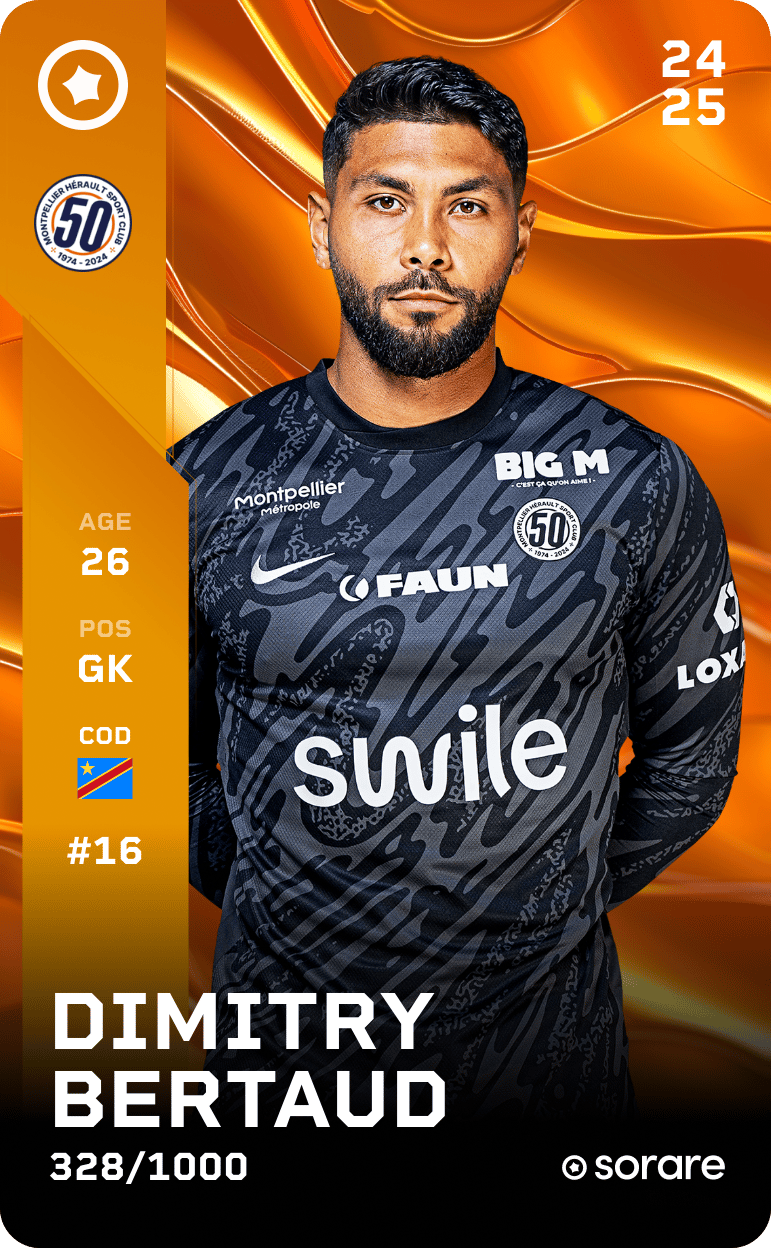 Dimitry Bertaud 2024-25 • Limited 328/1000
