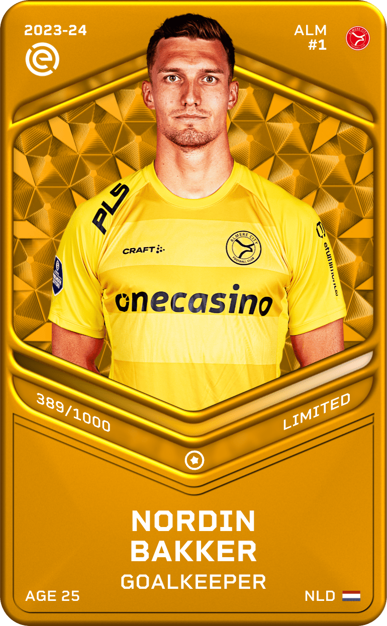 Nordin Bakker 2023-24 • Limited 389/1000