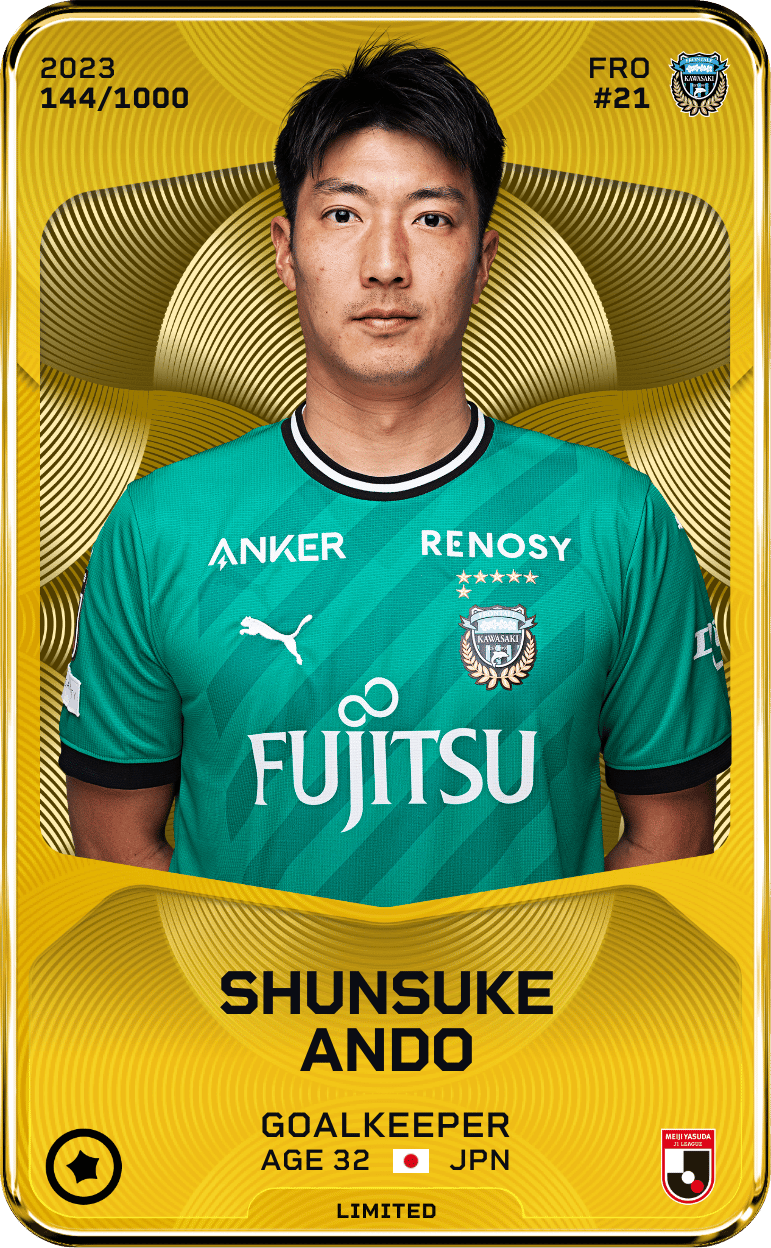 Shunsuke Ando 2023-24 • Limited 144/1000