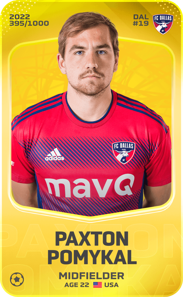 Paxton Pomykal 2022-23 • Limited 395/1000