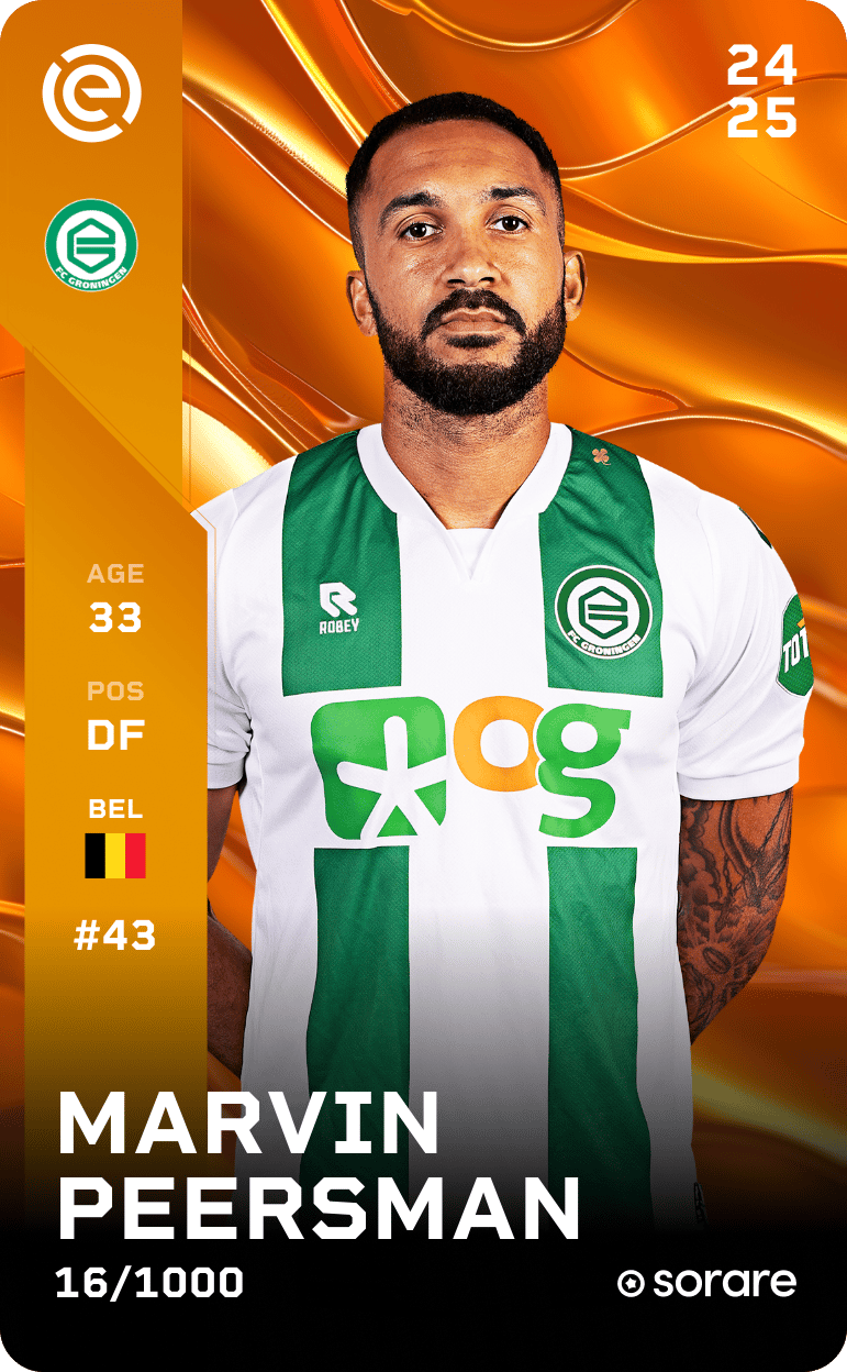 Marvin Peersman 2024-25 • Limited 16/1000