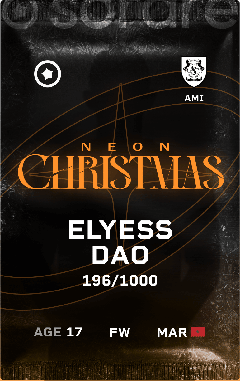 Elyess Dao 2024-25 • Limited 196/1000