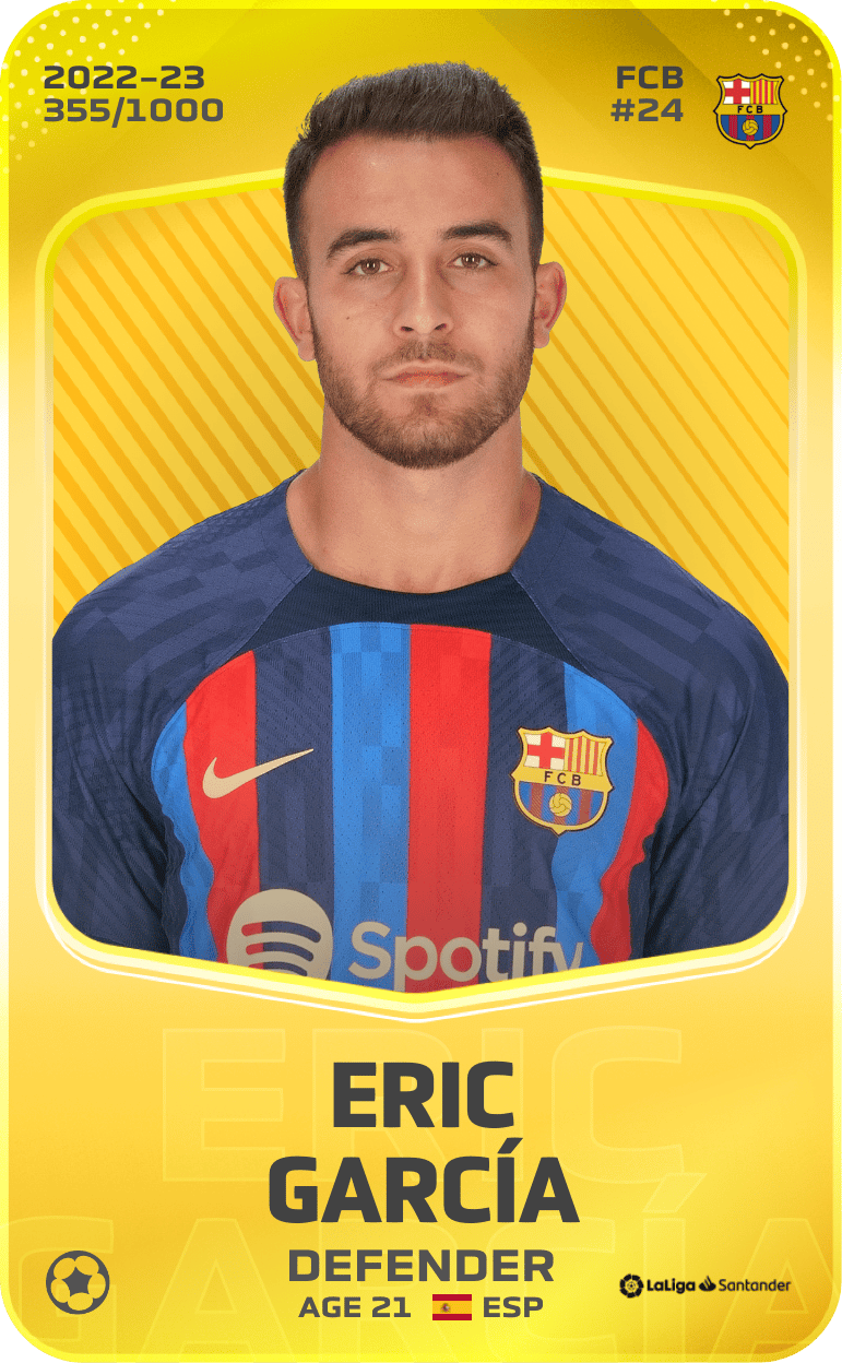 Eric García 2022-23 • Limited 355/1000